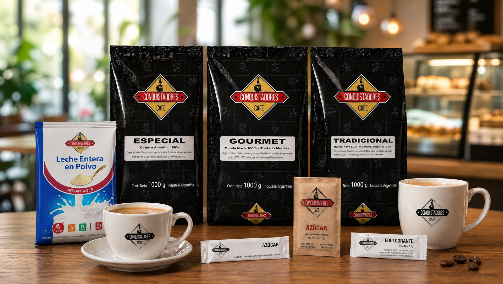 Vendé café con tu marca - Conquistadores